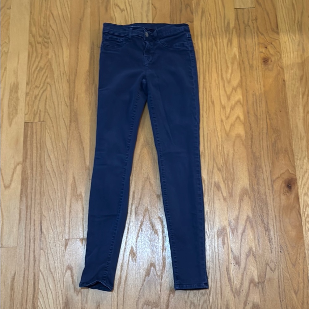 J Brand Navy Blue Skinny Jeans